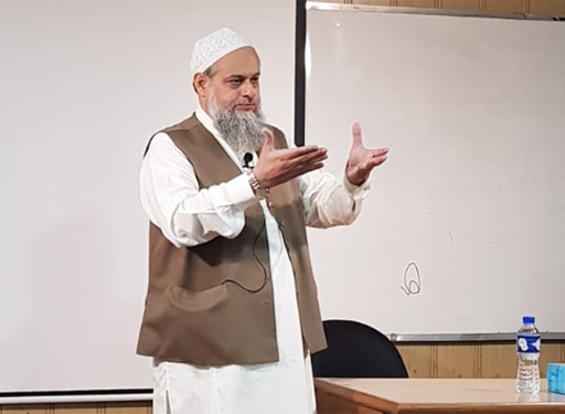 Shaykh Jahangir Mahmud speaking